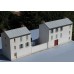CMBV017HO Double R + 2 town building with courtyard - HO scale